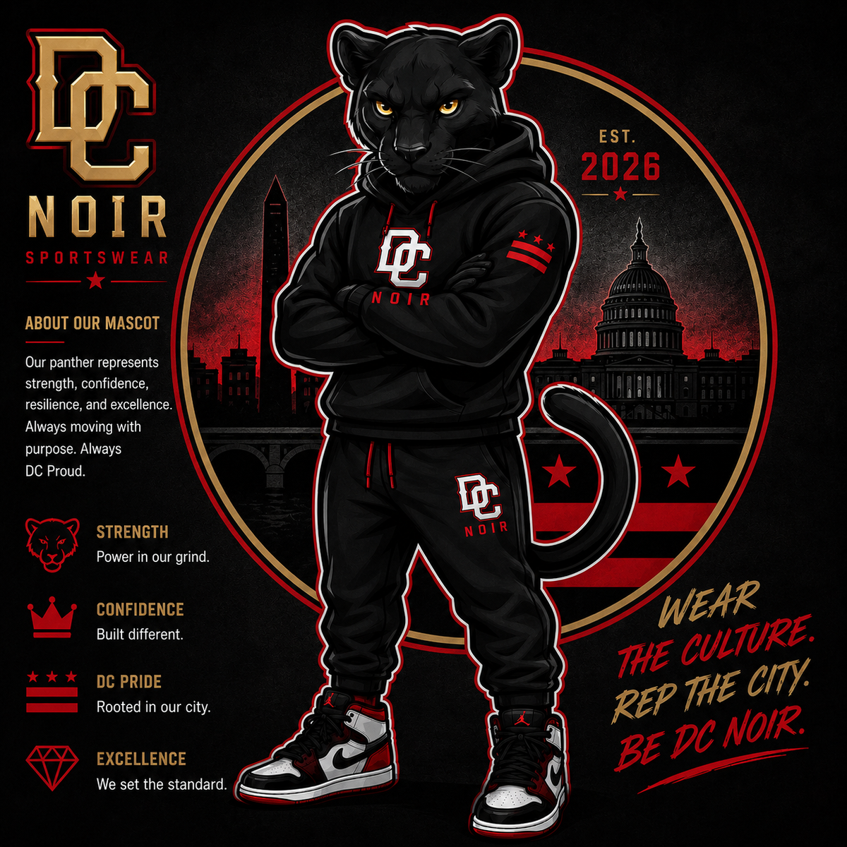 More Than Sportswear: Welcome to the DC Noir Community